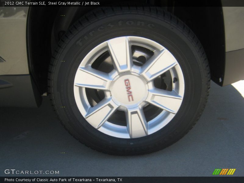 Steel Gray Metallic / Jet Black 2012 GMC Terrain SLE