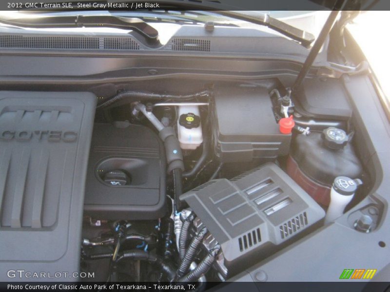 Steel Gray Metallic / Jet Black 2012 GMC Terrain SLE