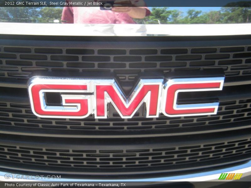Steel Gray Metallic / Jet Black 2012 GMC Terrain SLE