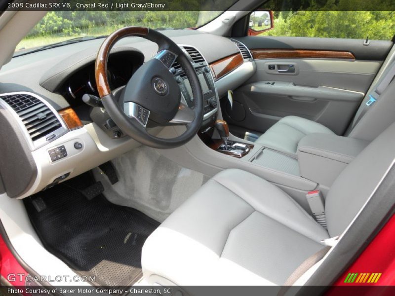 Crystal Red / Light Gray/Ebony 2008 Cadillac SRX V6
