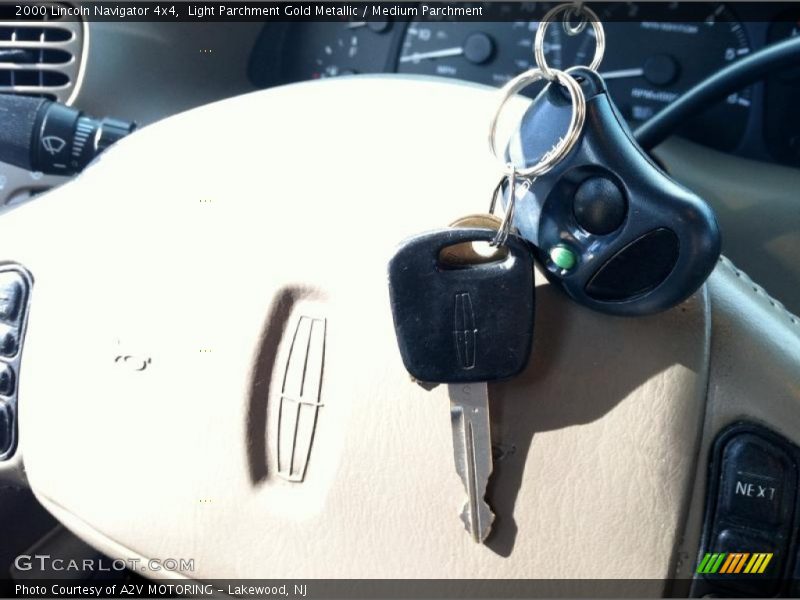 Light Parchment Gold Metallic / Medium Parchment 2000 Lincoln Navigator 4x4