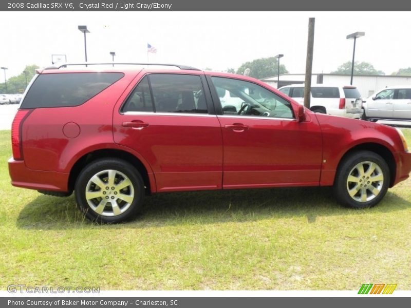 Crystal Red / Light Gray/Ebony 2008 Cadillac SRX V6