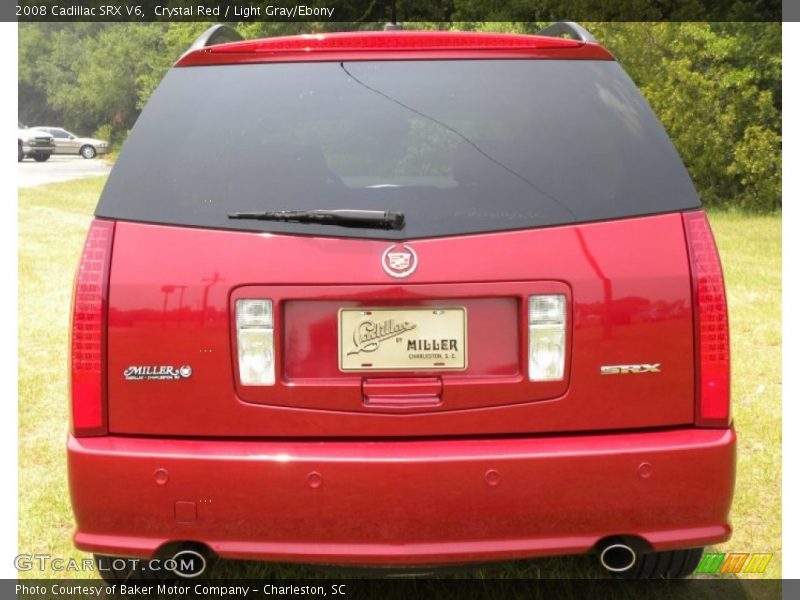 Crystal Red / Light Gray/Ebony 2008 Cadillac SRX V6