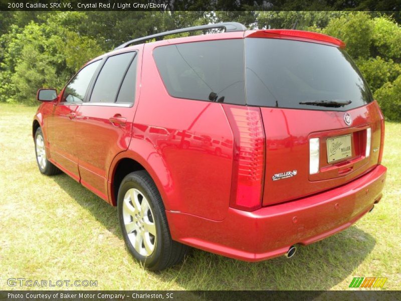 Crystal Red / Light Gray/Ebony 2008 Cadillac SRX V6