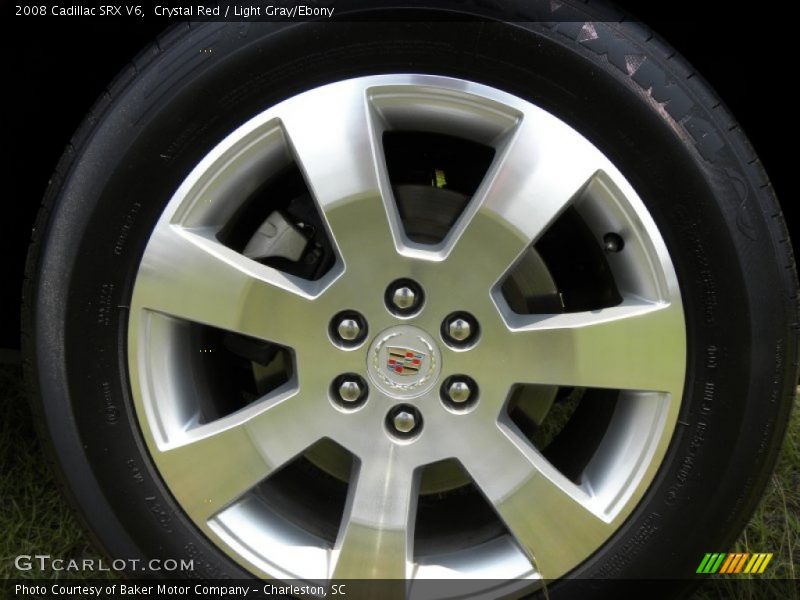 Crystal Red / Light Gray/Ebony 2008 Cadillac SRX V6