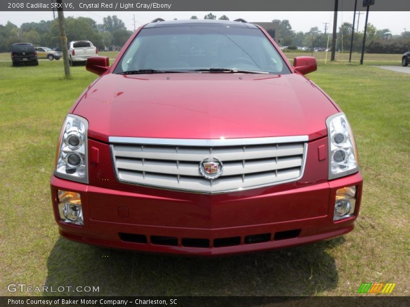 Crystal Red / Light Gray/Ebony 2008 Cadillac SRX V6