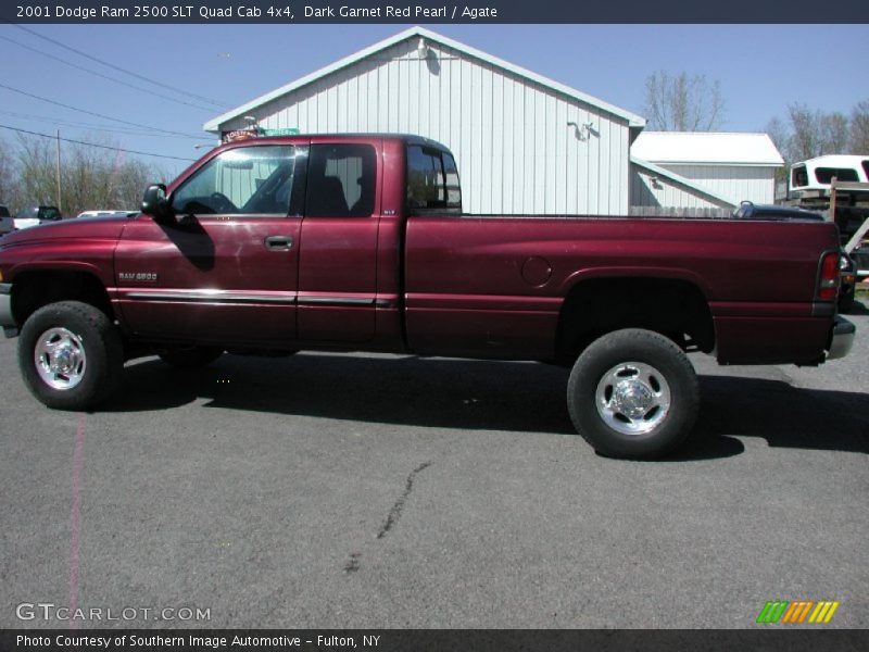Dark Garnet Red Pearl / Agate 2001 Dodge Ram 2500 SLT Quad Cab 4x4