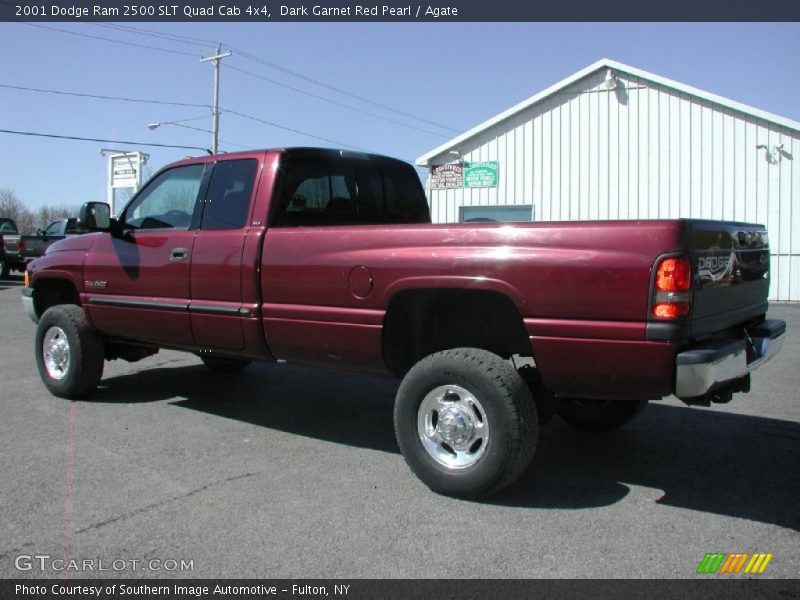 Dark Garnet Red Pearl / Agate 2001 Dodge Ram 2500 SLT Quad Cab 4x4
