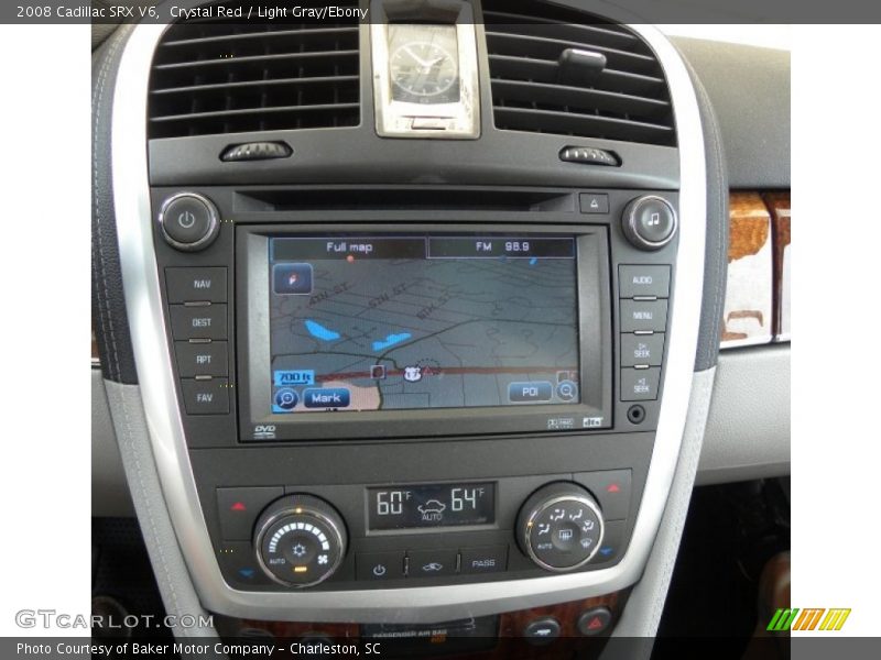 Crystal Red / Light Gray/Ebony 2008 Cadillac SRX V6