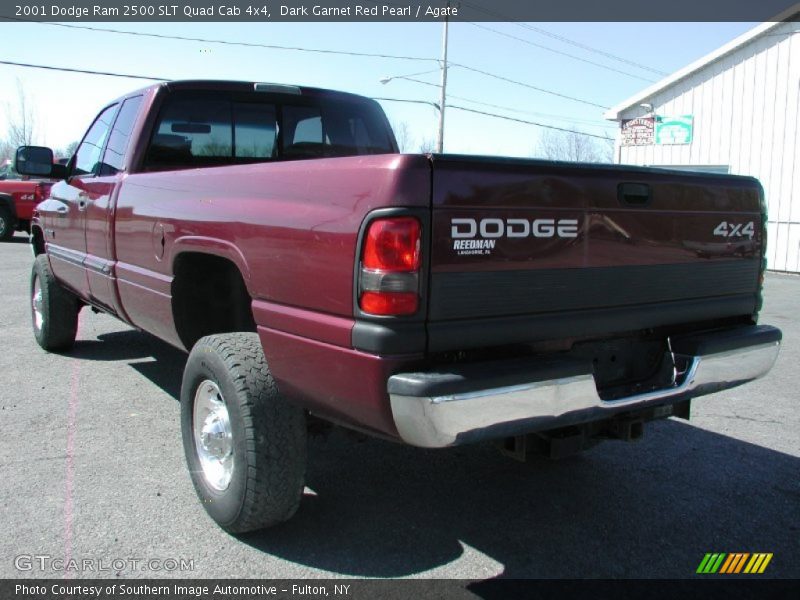 Dark Garnet Red Pearl / Agate 2001 Dodge Ram 2500 SLT Quad Cab 4x4