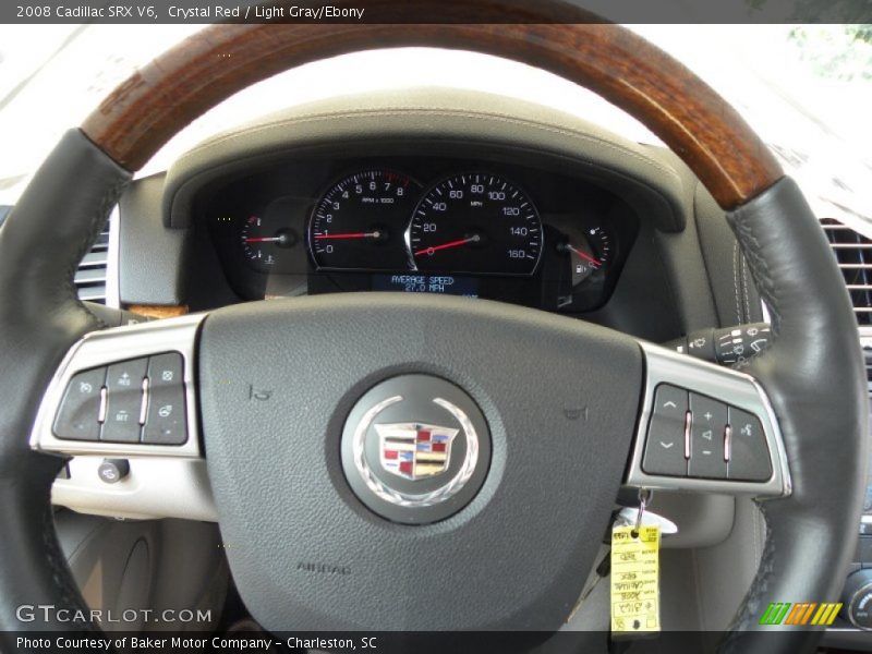 Crystal Red / Light Gray/Ebony 2008 Cadillac SRX V6