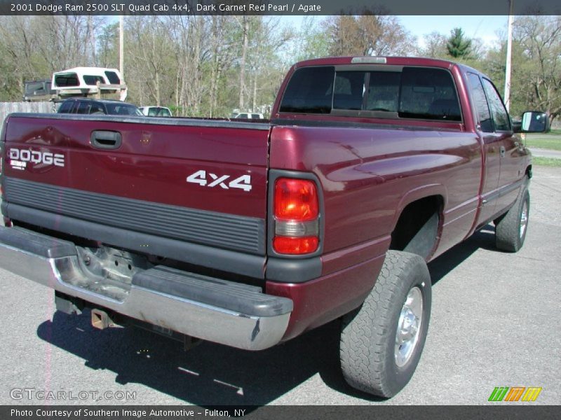 Dark Garnet Red Pearl / Agate 2001 Dodge Ram 2500 SLT Quad Cab 4x4