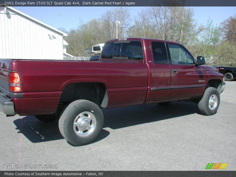 Dark Garnet Red Pearl / Agate 2001 Dodge Ram 2500 SLT Quad Cab 4x4