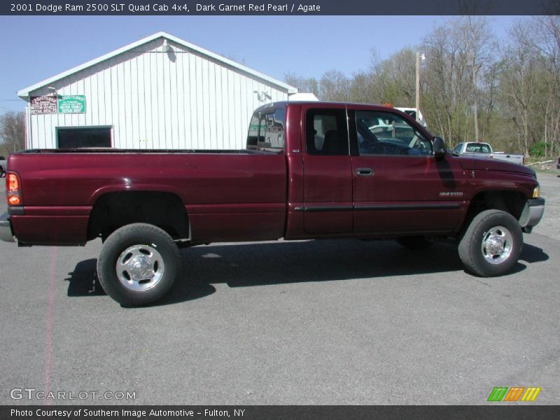 Dark Garnet Red Pearl / Agate 2001 Dodge Ram 2500 SLT Quad Cab 4x4