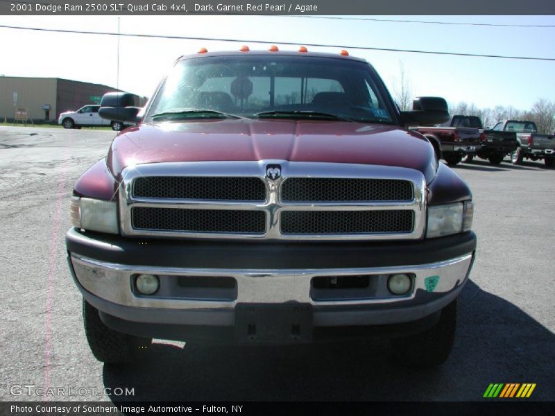 Dark Garnet Red Pearl / Agate 2001 Dodge Ram 2500 SLT Quad Cab 4x4