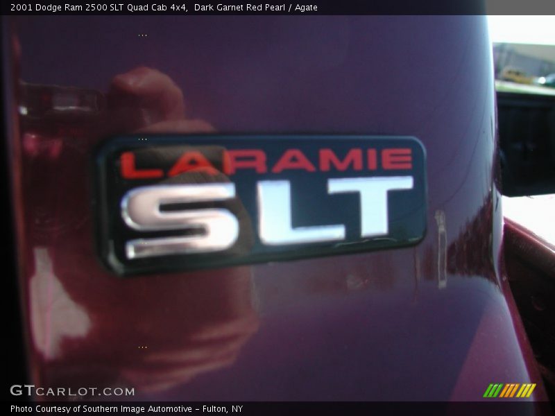 Dark Garnet Red Pearl / Agate 2001 Dodge Ram 2500 SLT Quad Cab 4x4