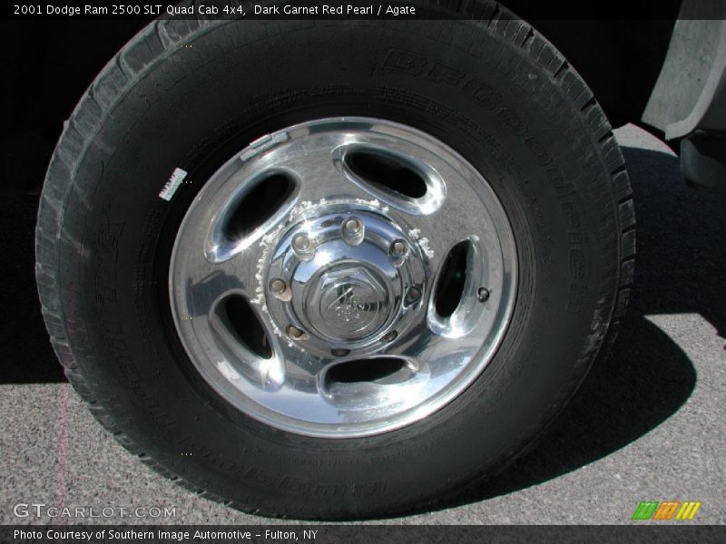Dark Garnet Red Pearl / Agate 2001 Dodge Ram 2500 SLT Quad Cab 4x4