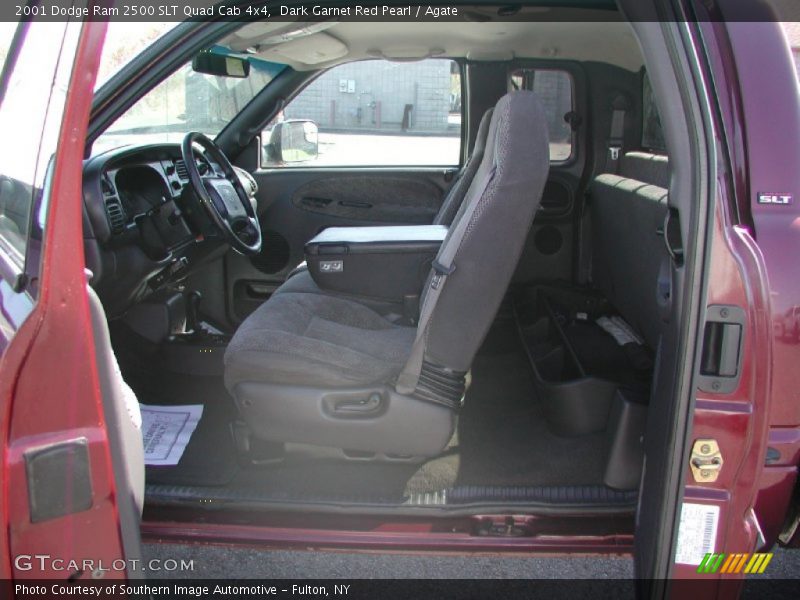 Dark Garnet Red Pearl / Agate 2001 Dodge Ram 2500 SLT Quad Cab 4x4