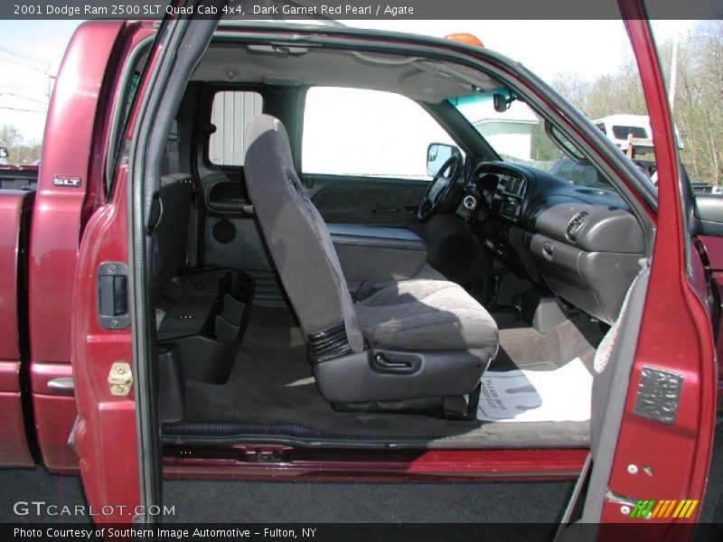 Dark Garnet Red Pearl / Agate 2001 Dodge Ram 2500 SLT Quad Cab 4x4