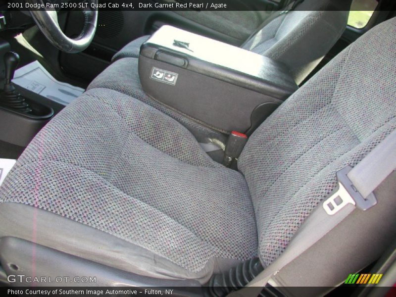 Dark Garnet Red Pearl / Agate 2001 Dodge Ram 2500 SLT Quad Cab 4x4
