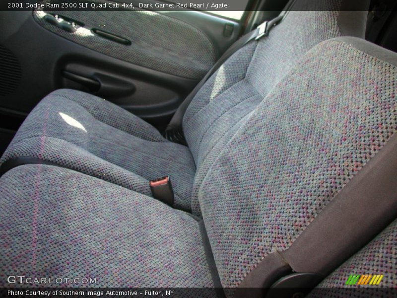Dark Garnet Red Pearl / Agate 2001 Dodge Ram 2500 SLT Quad Cab 4x4