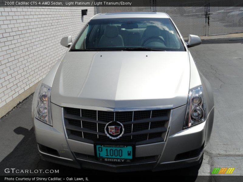 Light Platinum / Light Titanium/Ebony 2008 Cadillac CTS 4 AWD Sedan