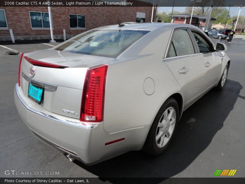 Light Platinum / Light Titanium/Ebony 2008 Cadillac CTS 4 AWD Sedan