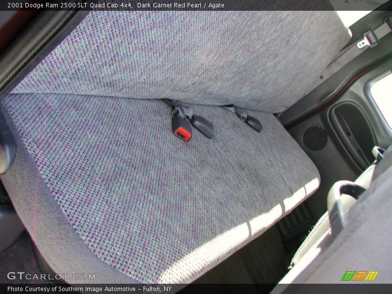 Dark Garnet Red Pearl / Agate 2001 Dodge Ram 2500 SLT Quad Cab 4x4