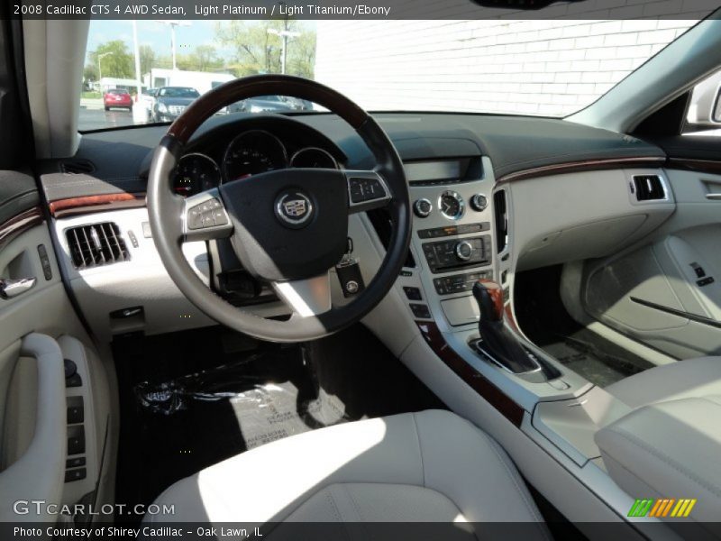 Light Platinum / Light Titanium/Ebony 2008 Cadillac CTS 4 AWD Sedan