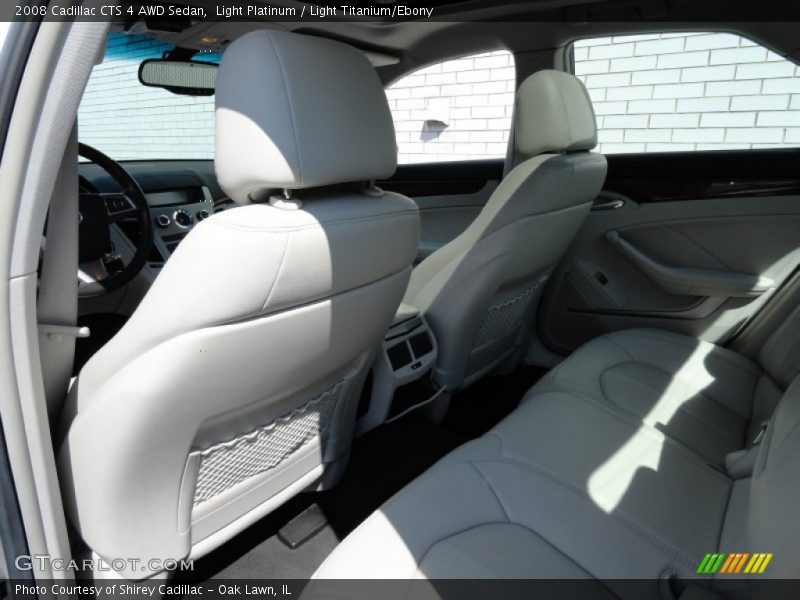 Light Platinum / Light Titanium/Ebony 2008 Cadillac CTS 4 AWD Sedan