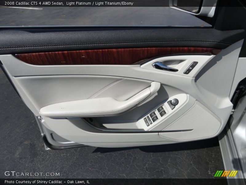 Light Platinum / Light Titanium/Ebony 2008 Cadillac CTS 4 AWD Sedan