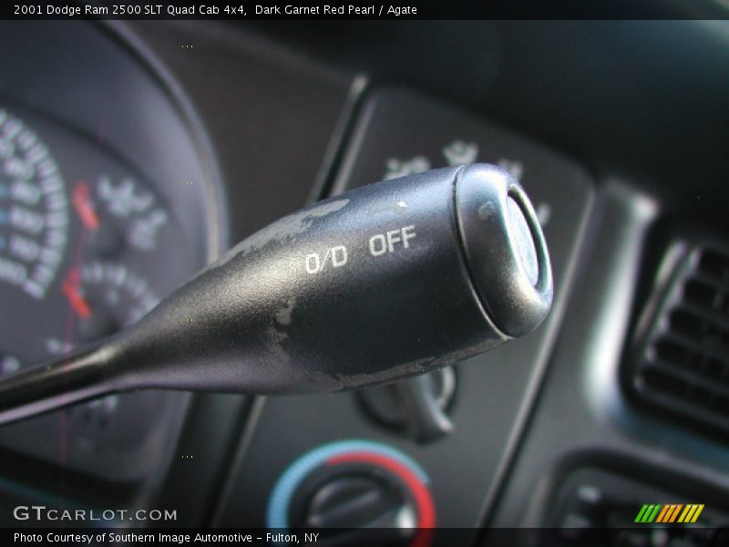 Dark Garnet Red Pearl / Agate 2001 Dodge Ram 2500 SLT Quad Cab 4x4