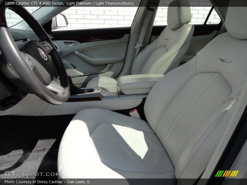 Light Platinum / Light Titanium/Ebony 2008 Cadillac CTS 4 AWD Sedan