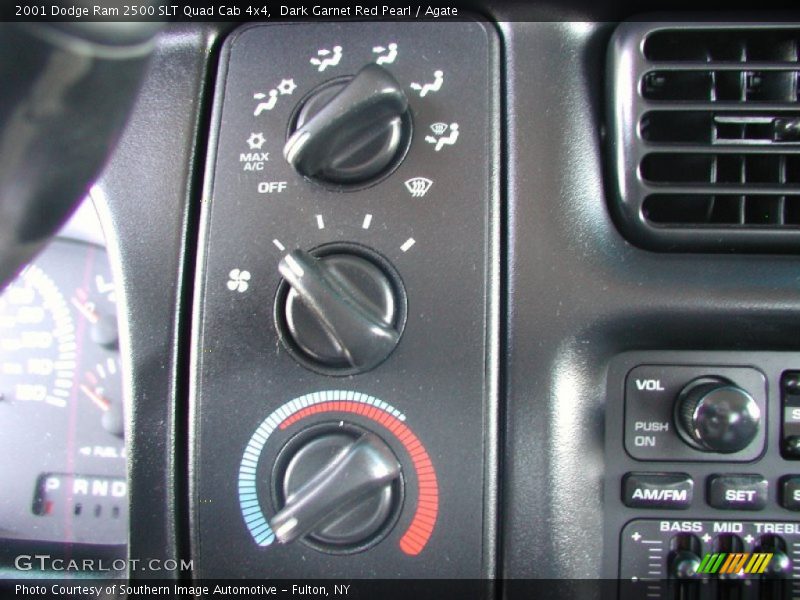 Dark Garnet Red Pearl / Agate 2001 Dodge Ram 2500 SLT Quad Cab 4x4