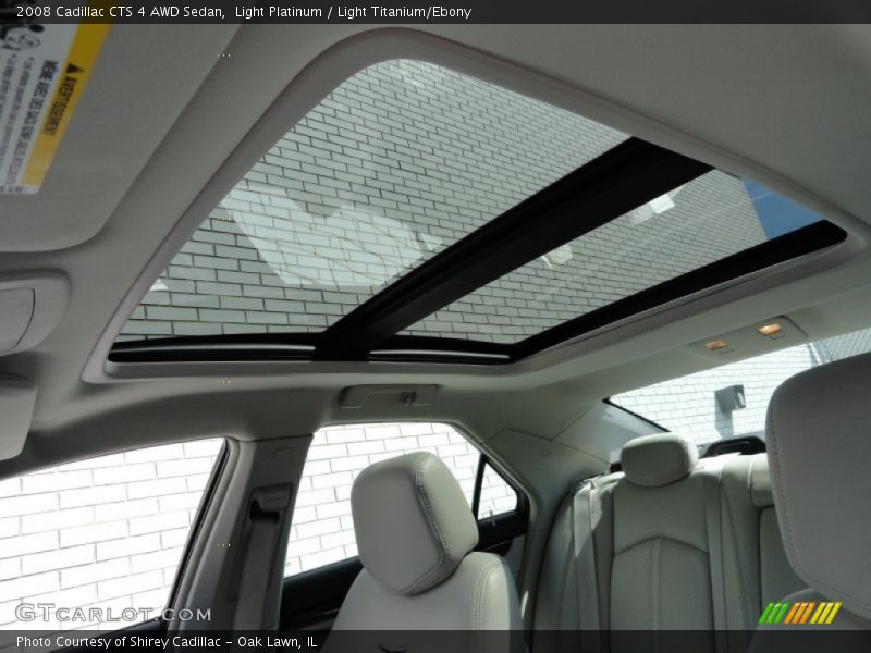 Light Platinum / Light Titanium/Ebony 2008 Cadillac CTS 4 AWD Sedan
