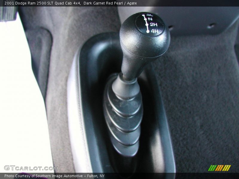 Dark Garnet Red Pearl / Agate 2001 Dodge Ram 2500 SLT Quad Cab 4x4