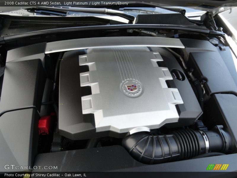 Light Platinum / Light Titanium/Ebony 2008 Cadillac CTS 4 AWD Sedan