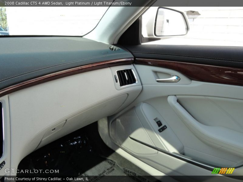 Light Platinum / Light Titanium/Ebony 2008 Cadillac CTS 4 AWD Sedan
