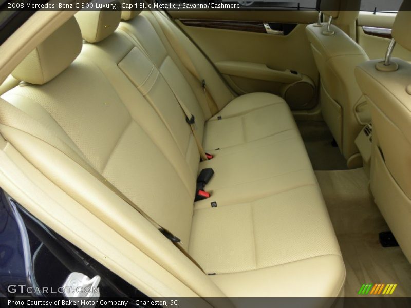 Capri Blue Metallic / Savanna/Cashmere 2008 Mercedes-Benz C 300 Luxury