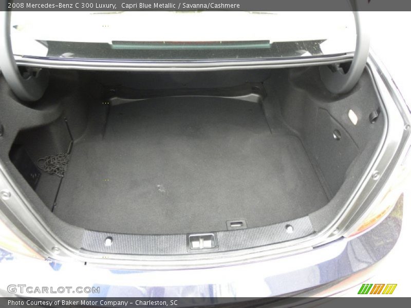 Capri Blue Metallic / Savanna/Cashmere 2008 Mercedes-Benz C 300 Luxury