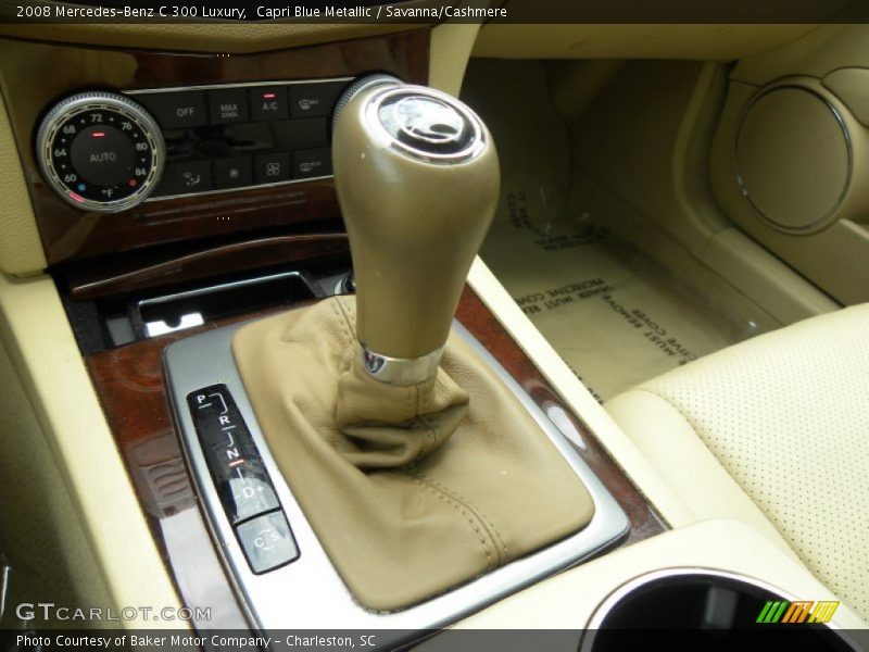Capri Blue Metallic / Savanna/Cashmere 2008 Mercedes-Benz C 300 Luxury