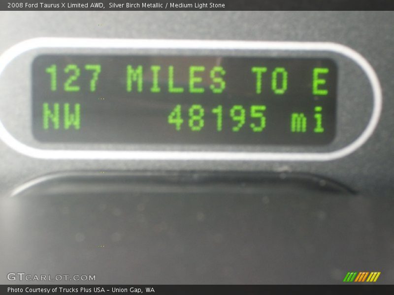 Silver Birch Metallic / Medium Light Stone 2008 Ford Taurus X Limited AWD