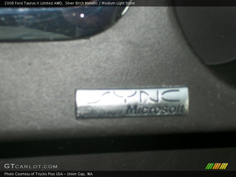 Silver Birch Metallic / Medium Light Stone 2008 Ford Taurus X Limited AWD