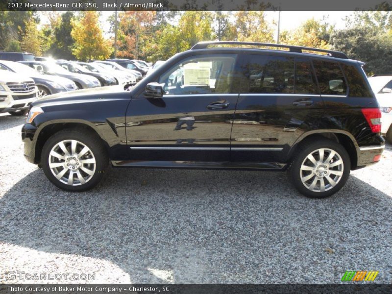 Black / Almond/Black 2012 Mercedes-Benz GLK 350