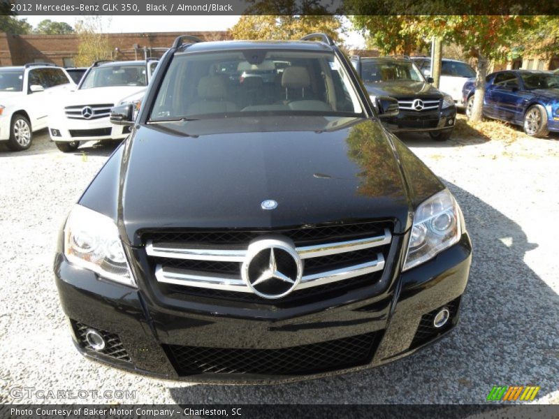 Black / Almond/Black 2012 Mercedes-Benz GLK 350