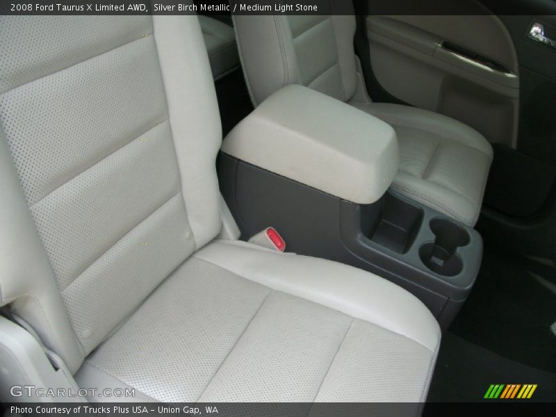 Silver Birch Metallic / Medium Light Stone 2008 Ford Taurus X Limited AWD