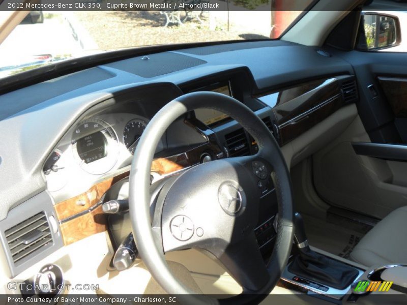 Cuprite Brown Metallic / Almond/Black 2012 Mercedes-Benz GLK 350