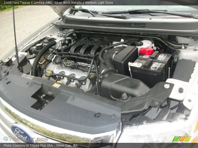 Silver Birch Metallic / Medium Light Stone 2008 Ford Taurus X Limited AWD
