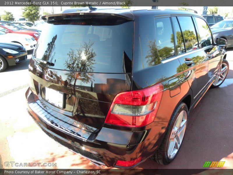 Cuprite Brown Metallic / Almond/Black 2012 Mercedes-Benz GLK 350