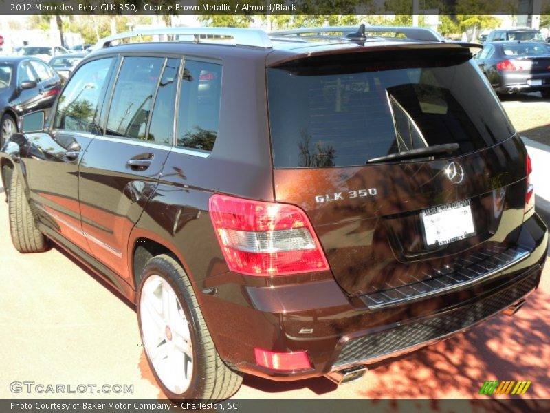 Cuprite Brown Metallic / Almond/Black 2012 Mercedes-Benz GLK 350